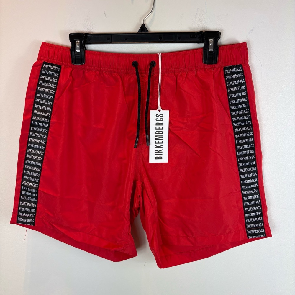 BIKKEMBERGS Tape Medium Boardshorts Swim Trunks